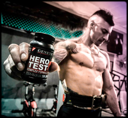 Eleva Testo Libido Hero Test + Zma + Muscle Growth Genetic Sabor Neutro