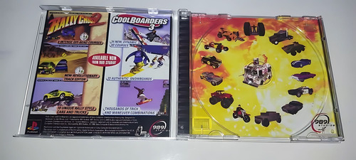 Twisted Metal 3 Black Label Ps1 Físico Midia Prata