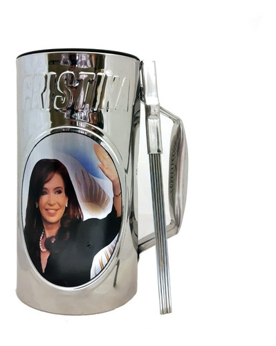 Vaso Guira Pro Custom Cristina Cfk 3/4 Con Raspador - Oddity