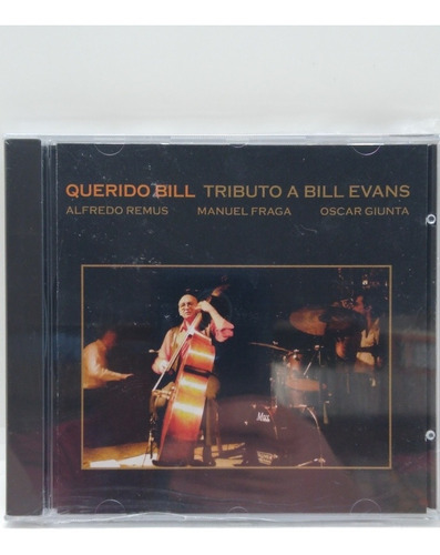 Alfredo Remus Tributo A Bill Evans Cd Nuevo