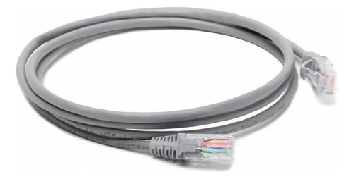 10x Cabo P/ Roteador Internet Rj45 Alta Velocidade 1mt Azul