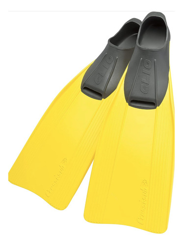 Aletas Cressi Clio Amarillo Buceo Talla 39/40 ( 5.5/6.5 )
