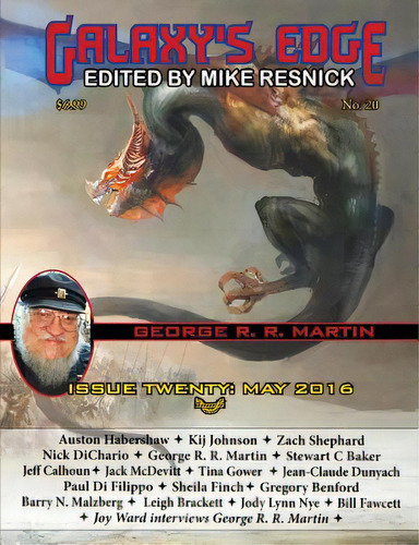 Galaxy's Edge Magazine: Issue 20, May 2016 (george R. R. Martin Special), De Resnick, Mike. Editorial Lightning Source Inc, Tapa Blanda En Inglés