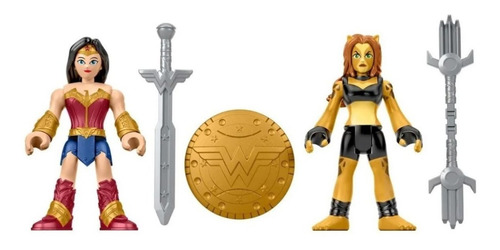 Wonder Woman & Cheetah - Dc - Imaginext Fisher-price Mattel