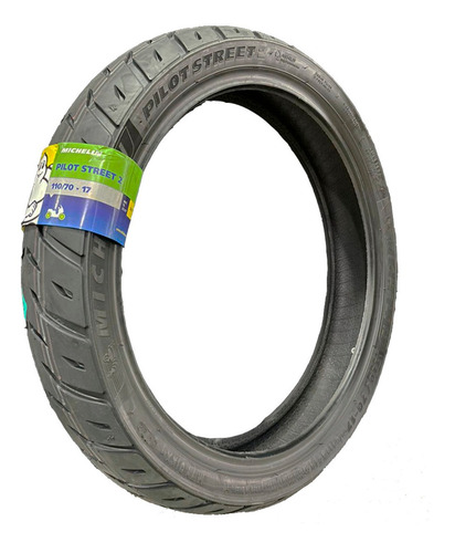 Pneu Dianteiro 110/70-17 Pilot Street 2 Michelin Fazer Twist