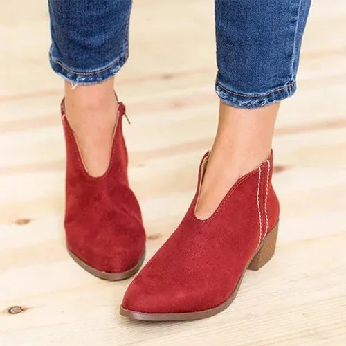 Botas mujer tacon medio sale