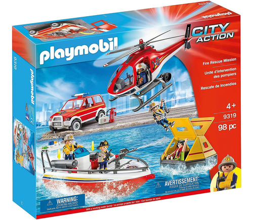 Playmobil Fire Rescue Mission Amazon Exclusive
