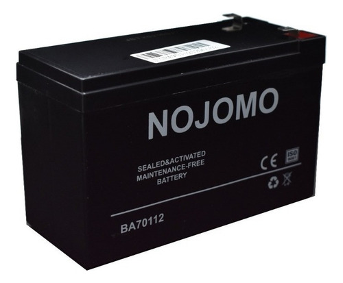 Bateria Plomo Acido Libre De Mantenimiento 12v 7.5ah