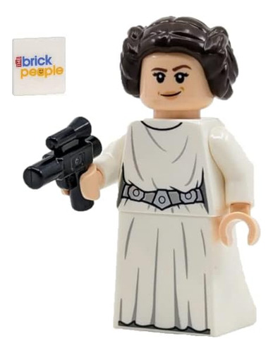 Minifigura De La Princesa Leia Con Pistola Star Wars