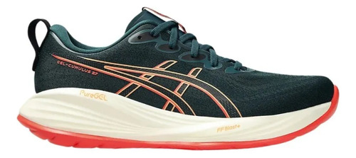 Tenis Running Asics Gel-cumulus 27 Verde Hombre 1011b960.301