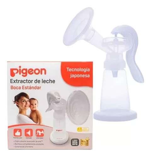 Pigeon Extractor Leche Manual Estimulante, Bomba Caucho