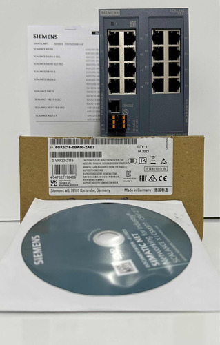 6gk5216-0ba00-2ab2 Siemens Simatic Net Scalance Xb216 16-p
