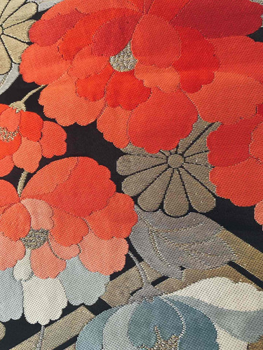 Fukuro Obi Para Kimono Japonés