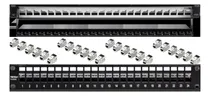 Comprar Pachera Cat 6a Patch Pannel Blindado 24 Puertos 10 Gigas Stp