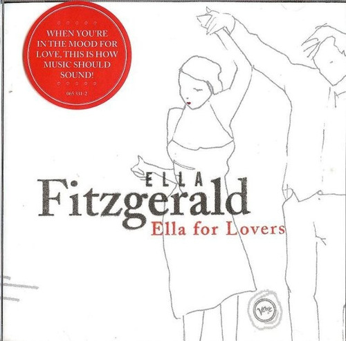 Cd Ella Fitzgerald Ella & Louis For Lovers 1a Ed Eu Importad
