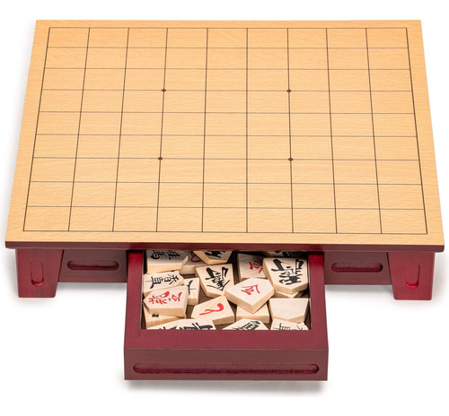 Yellow Mountain Imports Juego De Ajedrez Japonés Shogi - Tab