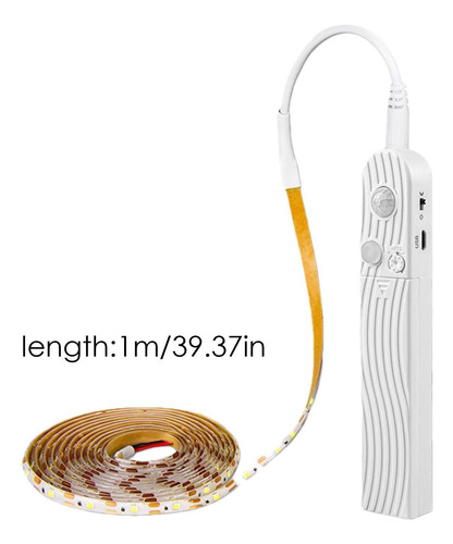 Tira De Luz Led Con Sensor De Movimiento Luces Interiores Co