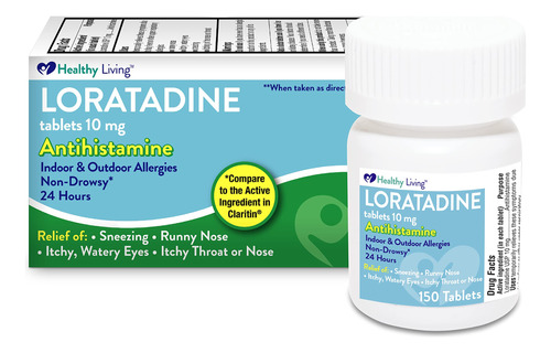 Healthy Living Tabletas Antihistaminicas De Loratadina Para 