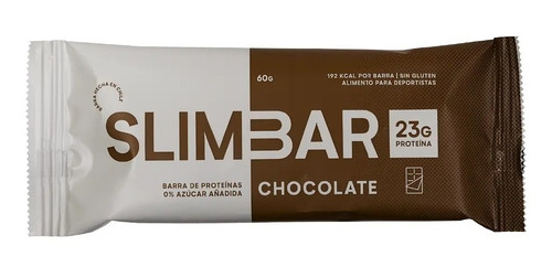 Barra De Proteina Slimbar 60 C/u Chocolate