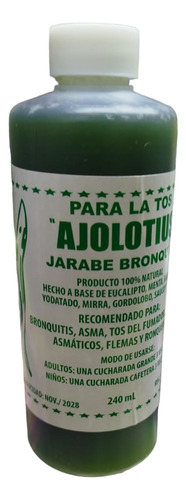 Ajolotius Jarabe 100% Natural 240ml