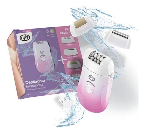 Depiladora Gnp 3 En 1 Body Care, Para Seco Y Húmedo. Inalámbrica. Piel Suave Por Semanas.
