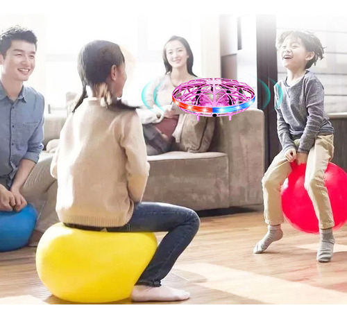 Mini Ovni Com Luzes Led Presente De Brinquedo Voador Abert