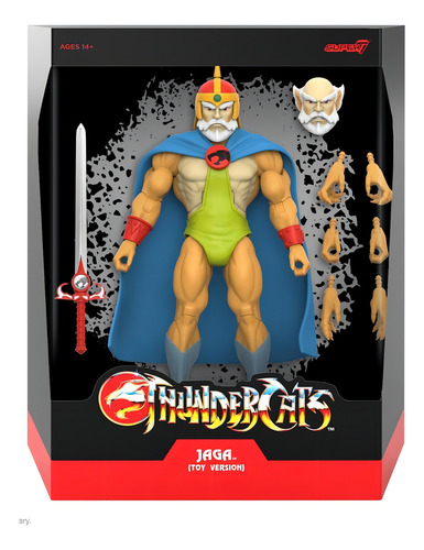 Figura Super7 Ultimates Thundercats Jaga Toy Version