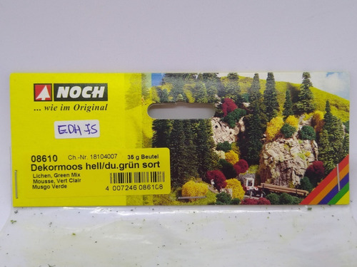 Imagen 4 de 6 de Nico Liquen Natural 2 Tonos 8610 Noch 35 Grs H0 (edh 75a)