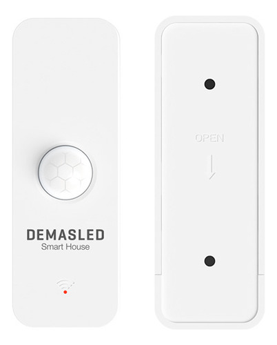 Sensor Movimiento Smart Wifi Demasled Domótica Inteligente Color Blanco