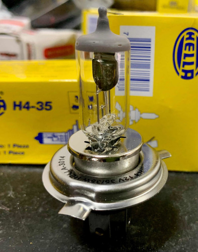Foco Hella H4 35/35w 12v P43t Pz Korea Fm4459 Motocicleta