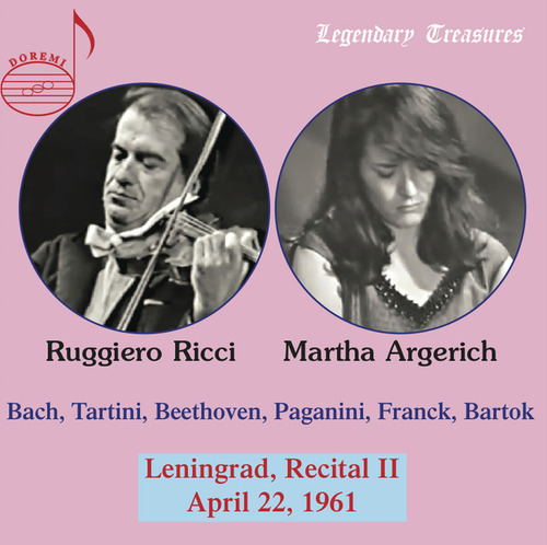 Recital De Leningrand De J.s./argerich/ricci Bach, 2 Cd