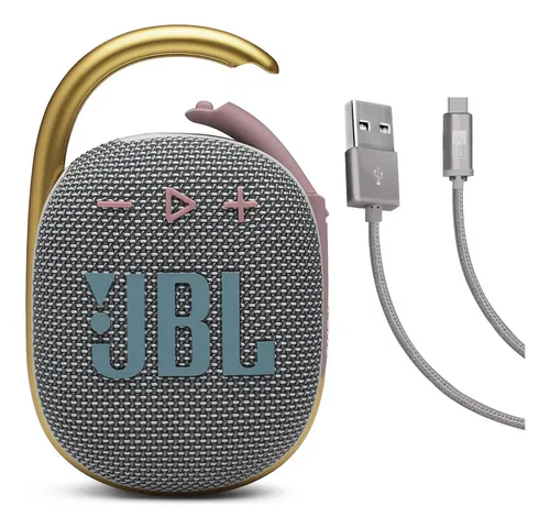 comprar Altavoz Jbl Clip 4 Gris Con Cable Usb Trenzado Case Logic