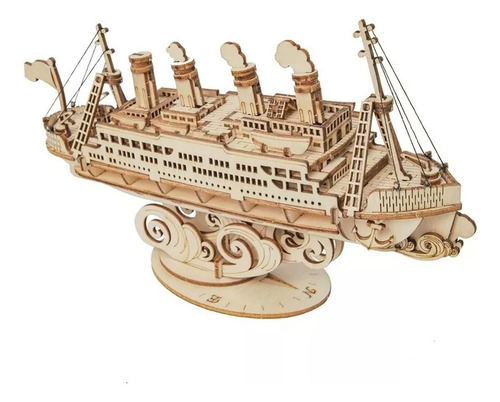Rompecabezas de madera 3D Cruise Ship Tg306 Hobby