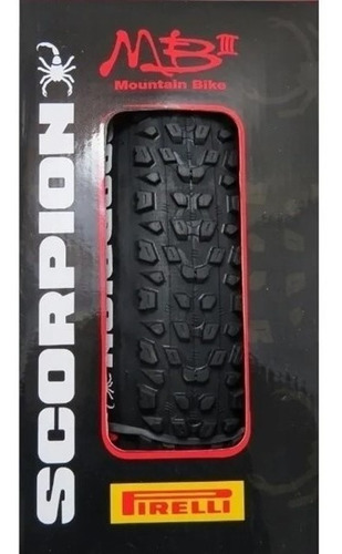Imagem 3 de 6 de Pneu Pirelli Aro 29 Mtb Scorpion Mb3 29x2.00 Kevlar 60 Tpi