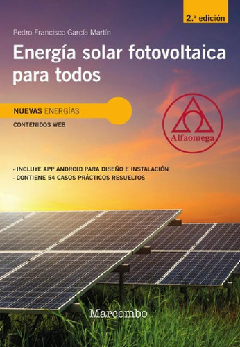 Libro - Libro Energía Solar Fotovoltaica Para Todos 2ed