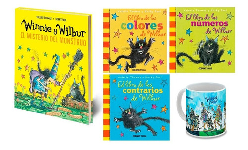Winnie Y Wilbur X 4 Libros +   Taza Winnie De Regalo