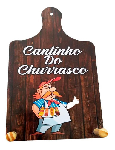 Placa Tábua De Churrasco Porta Pano De Prato Decor Chef Bbq