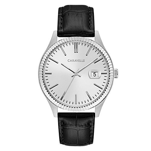 Reloj Bulova Para Hombre 43b150 Caravelle Tablero Color