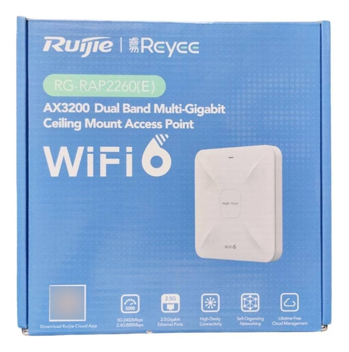 Access Point Ruijie/reyee Rg-rap2260(e) Reyee Wi-fi 6 3202mb