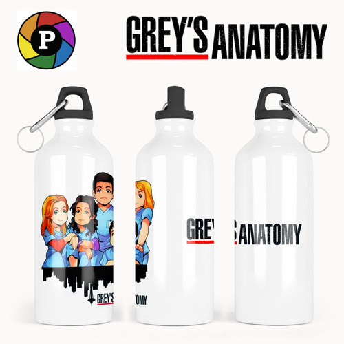 Botella Deportiva Greys Anatomy  - Varios Modelos