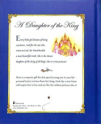His Little Princess : Treasured Letters From Your King, De Sheri Rose Shepherd. En Inglés, 2020