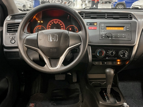 Imagem 8 de 13 de Honda City Lx 1.5 Flex Automatico Banco De Couro