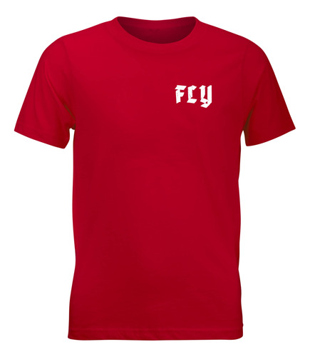 Fly Racing Camiseta Moto Mind Para Jóvenes, Rojo -