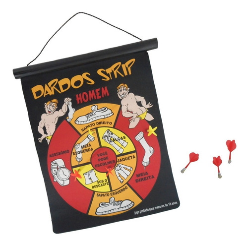 Imagem 2 de 3 de Jogo De Dardos Strip