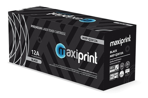 Recargamos Toner Maxiprint Compatible Hp 12a Negro (q2612a)