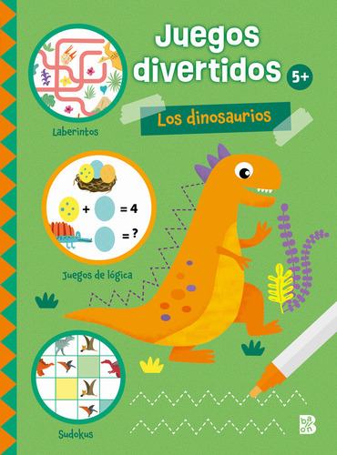 Libro Juegos Divertidos Los Dinosaurios - Ballon