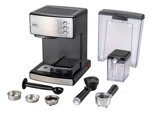 Cafetera Automática De Espresso Oster Primalatte Plateada Bv