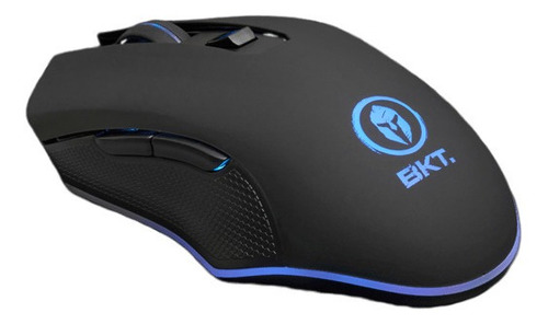 Imagen 2 de 3 de Kit de teclado y mouse gamer BKT BKTMK85 Español de color negro