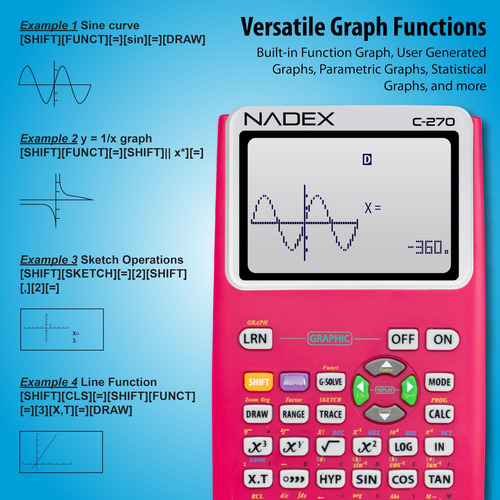 Calculadora Científica Gráfica Para Ingeniería Y Matemáticas Color