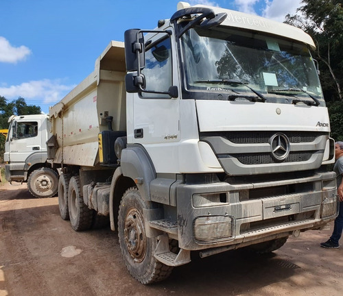 Imagem 8 de 15 de Mercedes-benz Axor 4144 6x4 Ano 2020 Traçado Caçamba